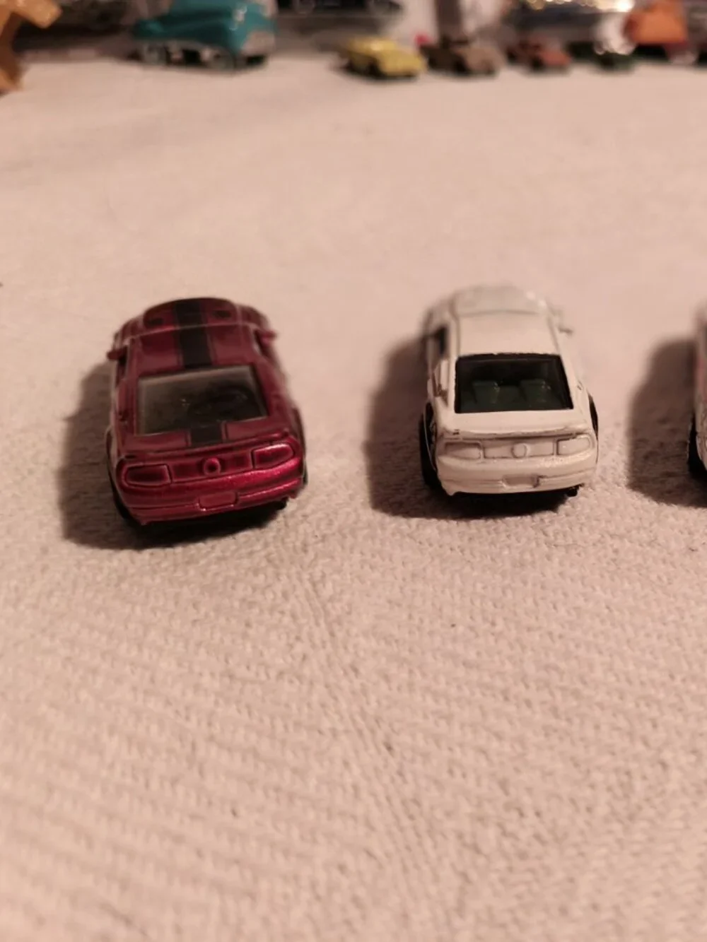HOT WHEELS & MAISTO FORD MUSTANG/SHELBY 4-CAR DIECAST LOT
